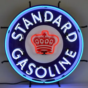 Neonetics Gas - Standard Gasoline Neon Sign With Backing