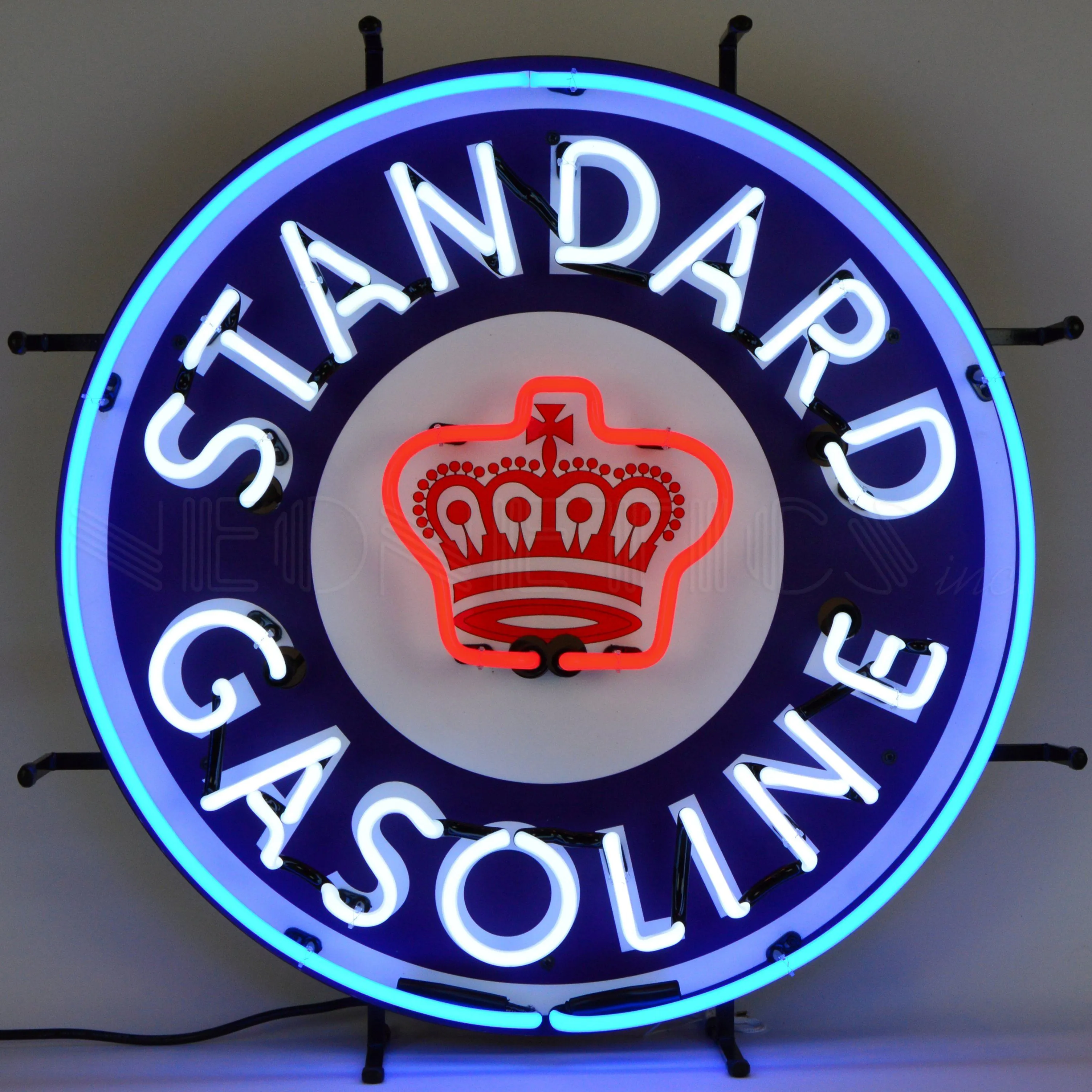 Neonetics Gas - Standard Gasoline Neon Sign With Backing