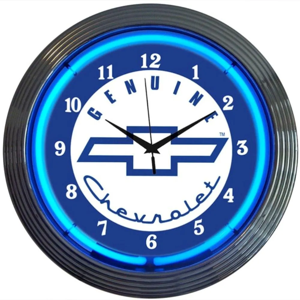 Neonetics GM GENUINE CHEVY NEON CLOCK