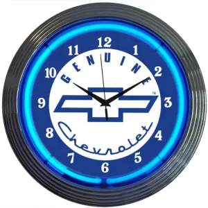 Neonetics GM GENUINE CHEVY NEON CLOCK