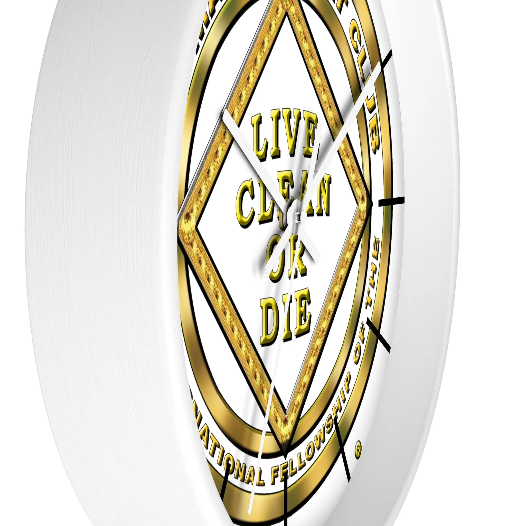 No Matter What Gold Wall clock