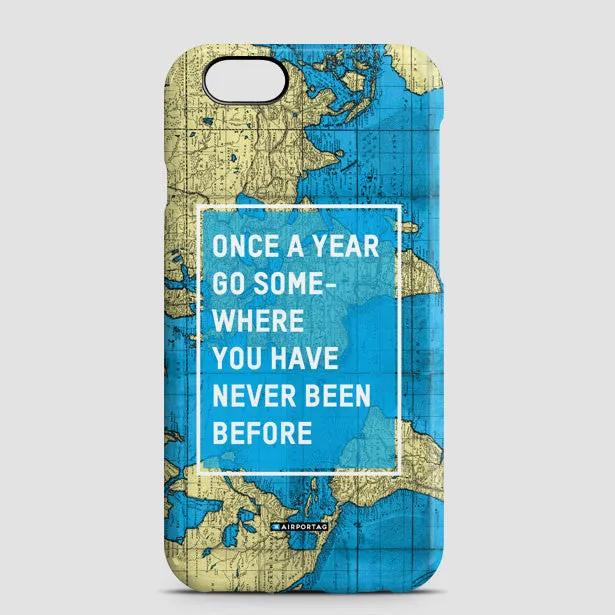 Once A Year - Phone Case