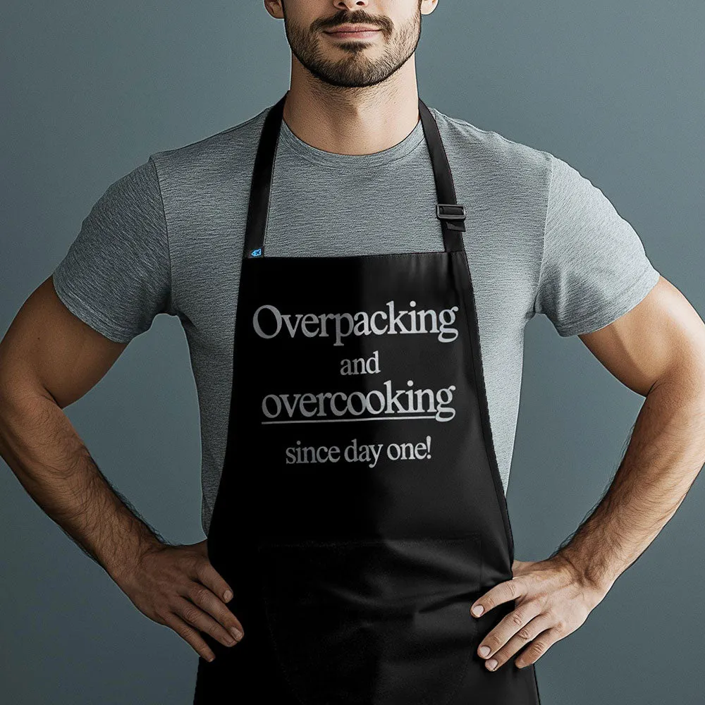 Overpacking and Overcooking - Kitchen Apron
