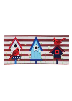 Patriotic Birdhouses Sassafras Switch Mat