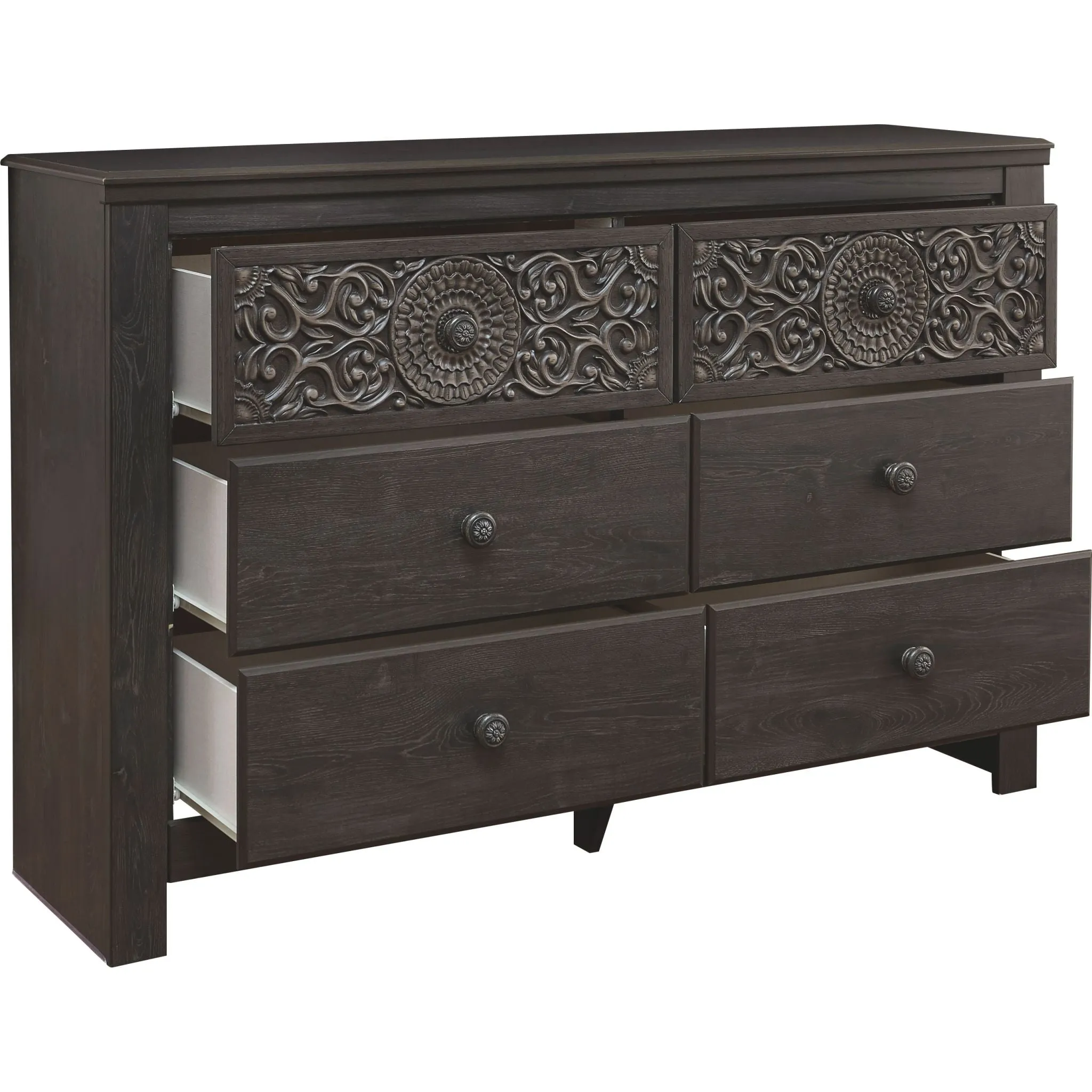 Paxberry 5 Piece Bedroom Package - Black