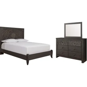 Paxberry 5 Piece Bedroom Package - Black