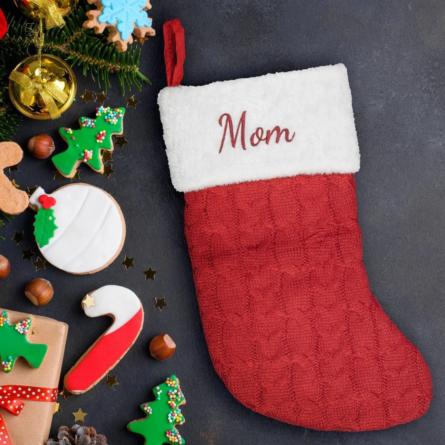 Personalized Embroidered Christmas Stocking Personalized
