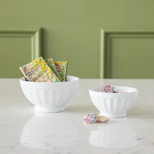 Porcelain Fluted Bowls