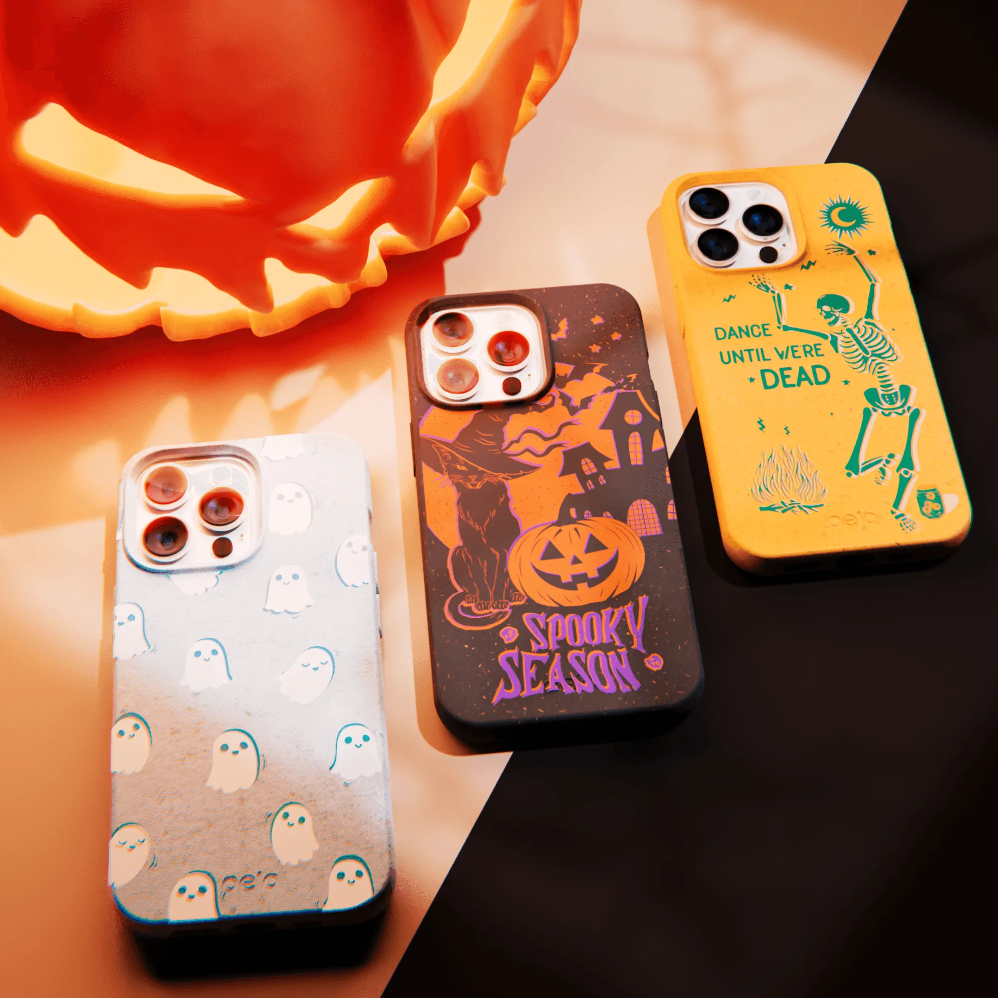 Powder Blue Ghostly Samsung Galaxy S24 Case