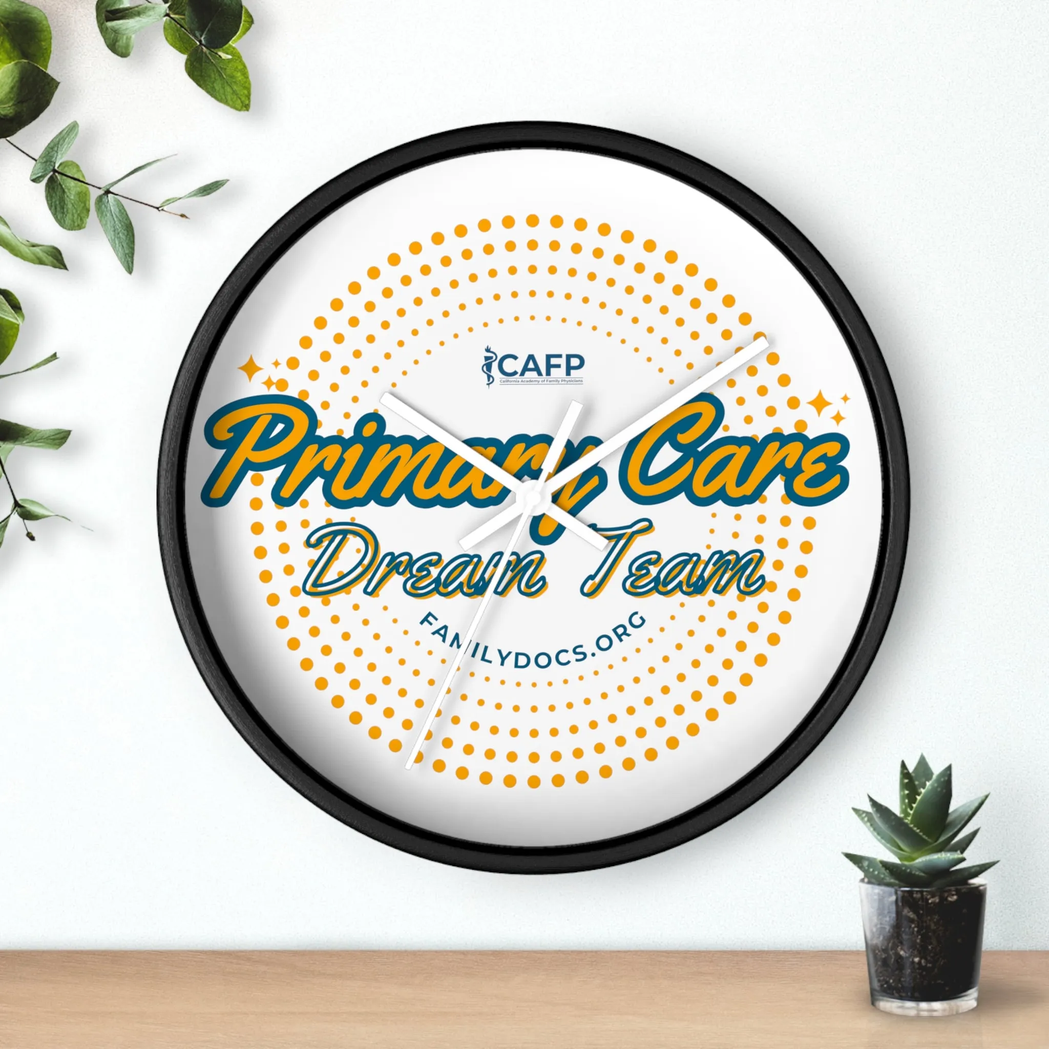Primary Care Dream Team Wall Clock