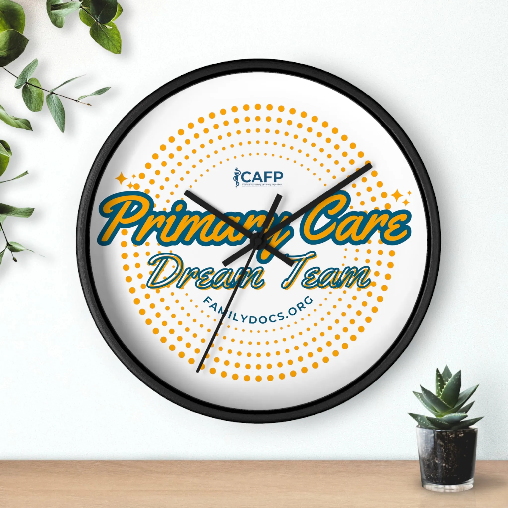 Primary Care Dream Team Wall Clock