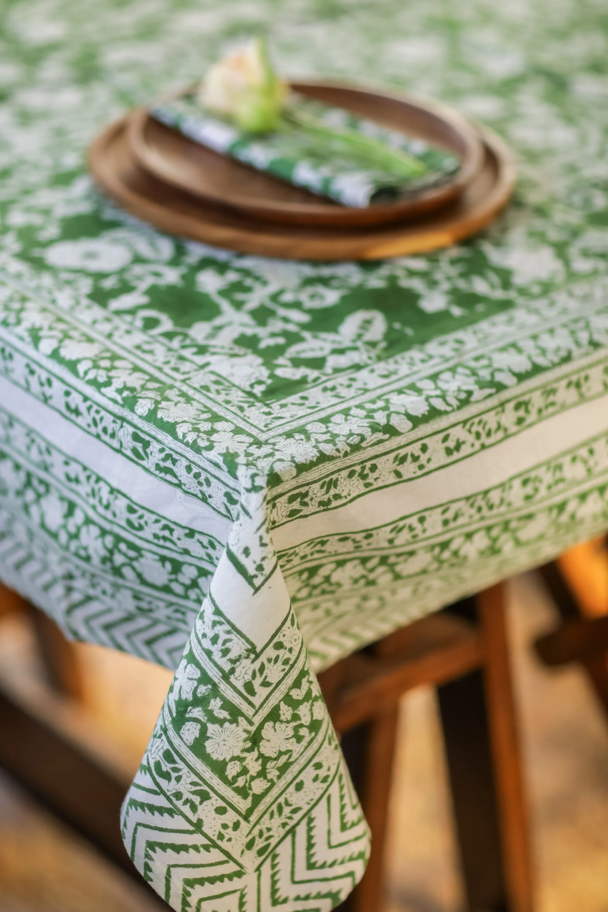 Provincial Block Print Tapestry