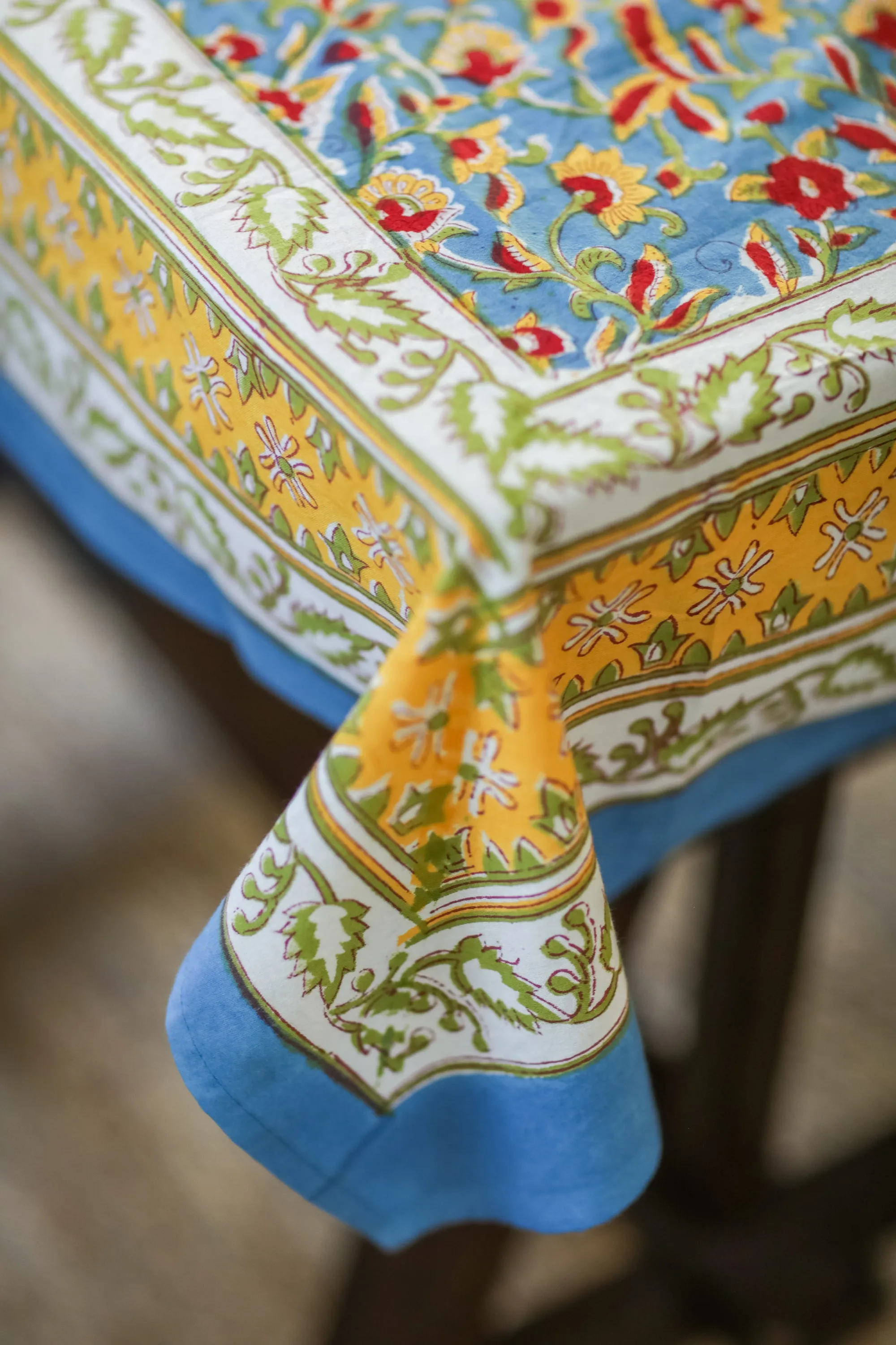 Provincial Block Print Tapestry