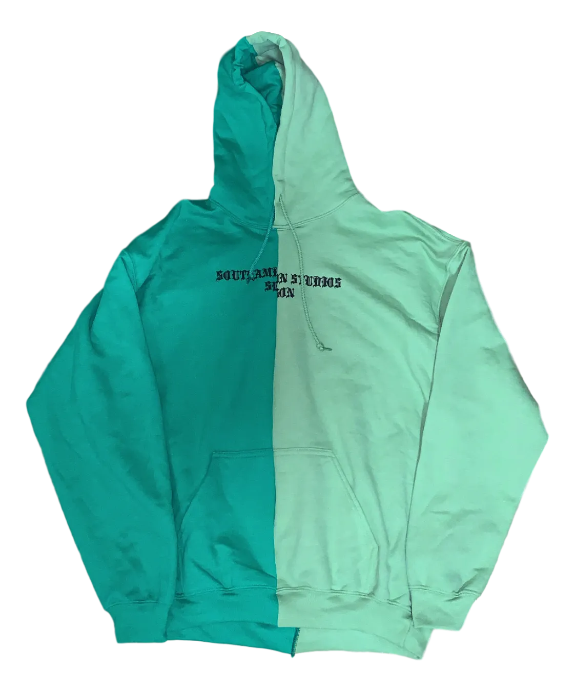 "Grass" Split Hoodie
