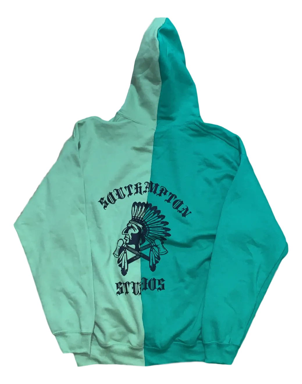 "Grass" Split Hoodie