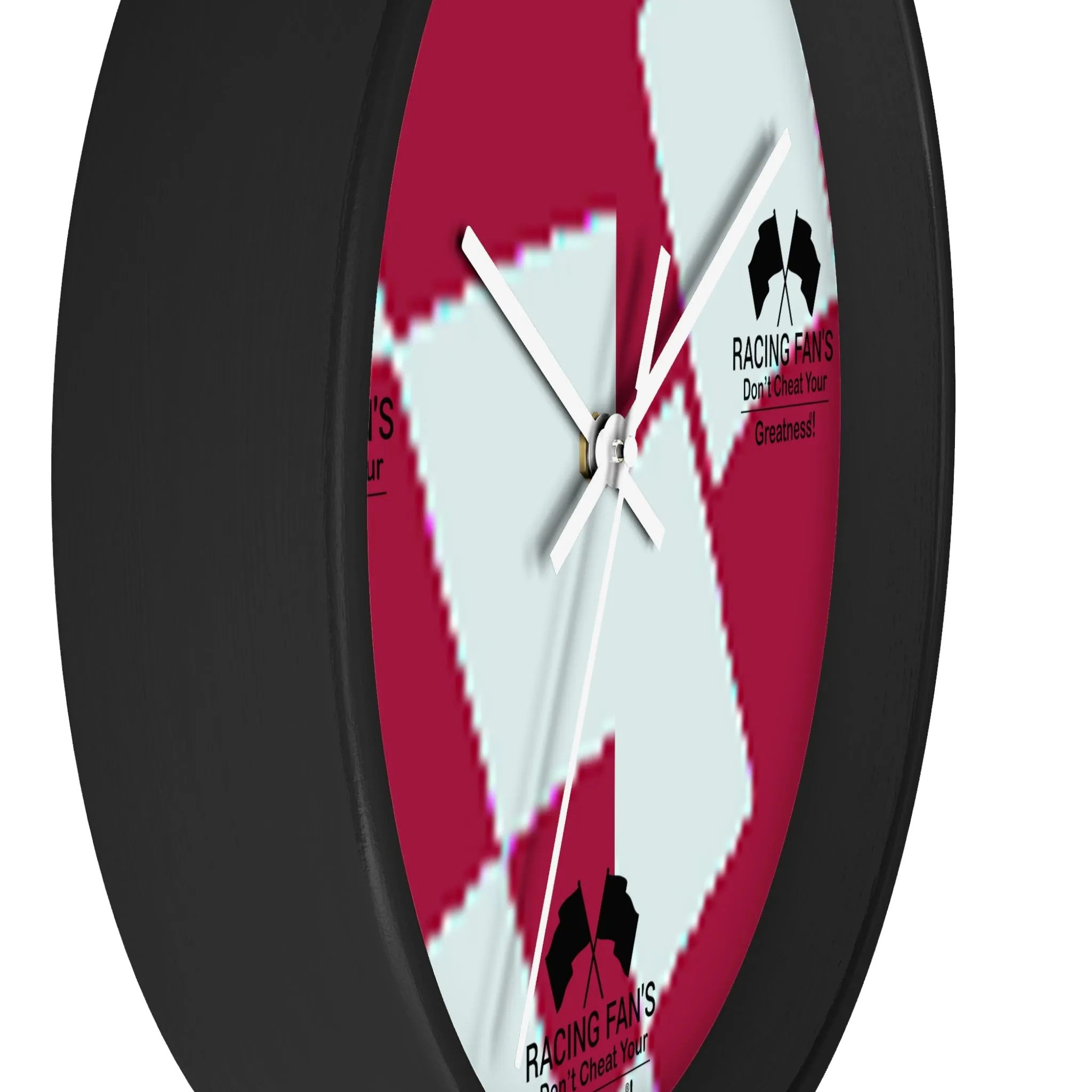 Racing Fan's Wall clock