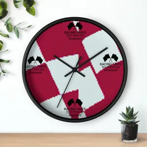Racing Fan's Wall clock