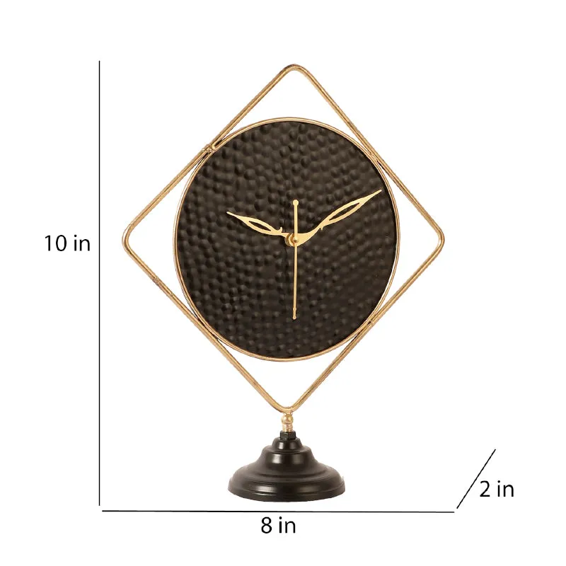 Rhombus Tick Table Clock