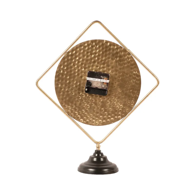 Rhombus Tick Table Clock