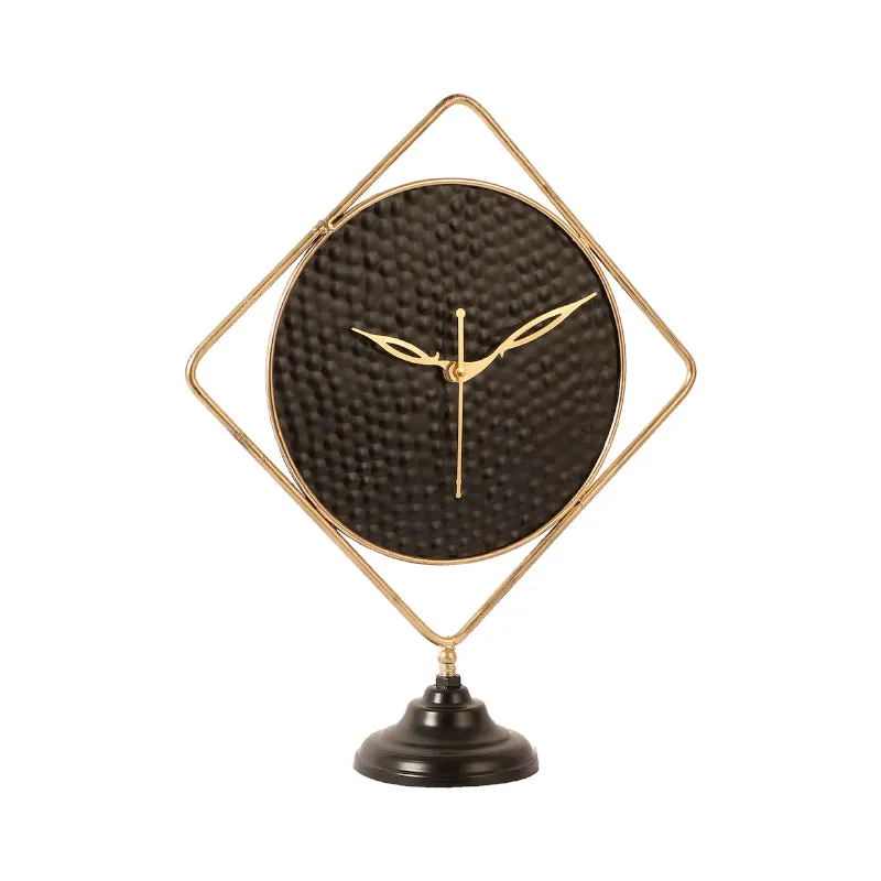 Rhombus Tick Table Clock