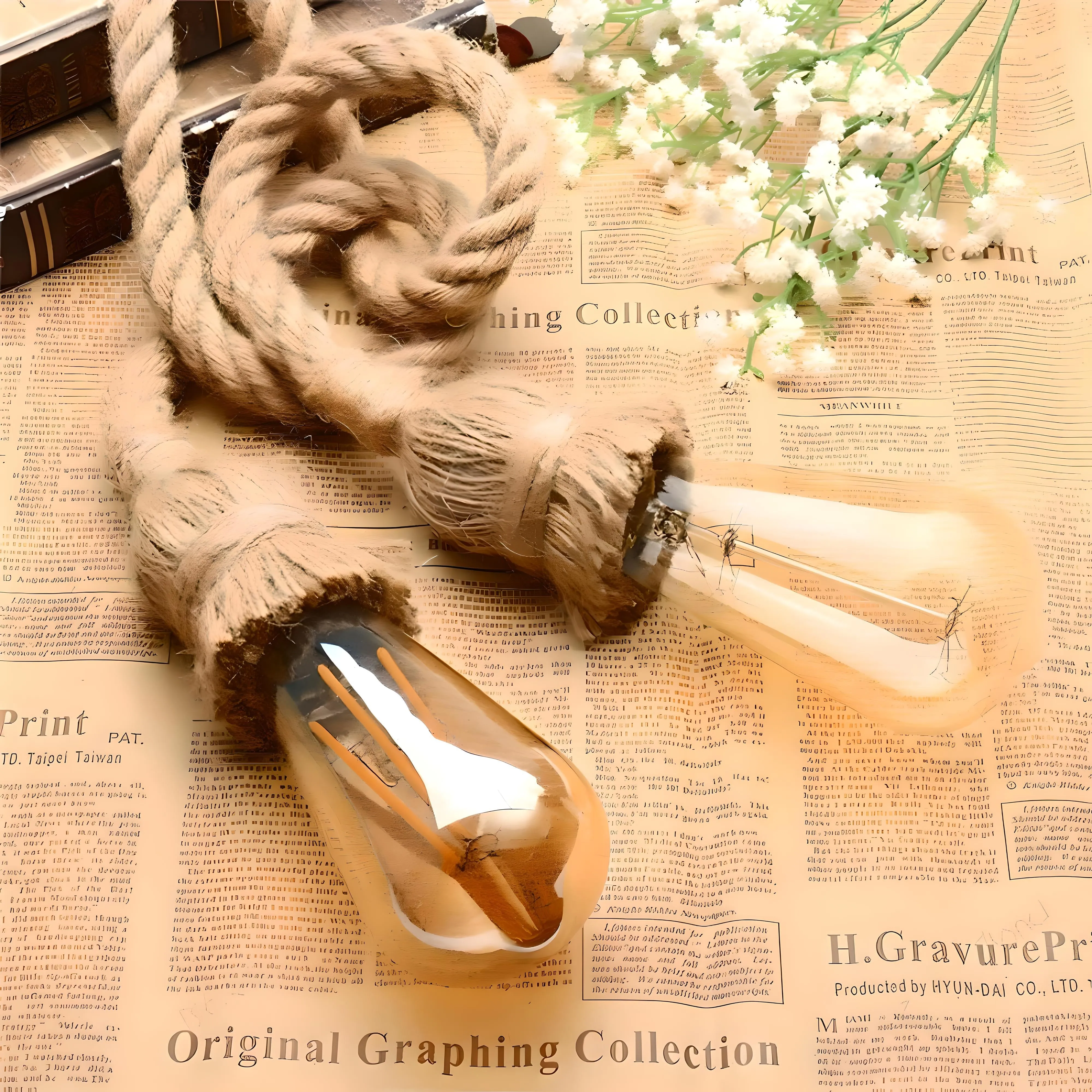 Rostock - Handmade Hemp Rope Pendant Light