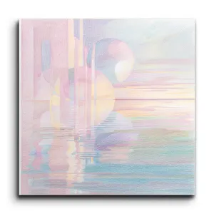 Serene Pastel Dream: Abstract Composition