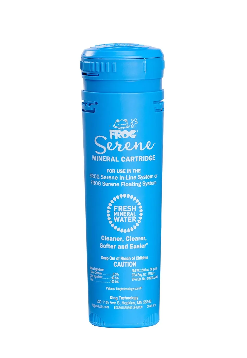 SPA Frog Serene Replacement Bromine & Mineral Cartridge with Hot Tub Accessory Bundle