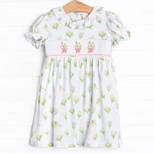Springtime Bundles Smocked Dress, Pink