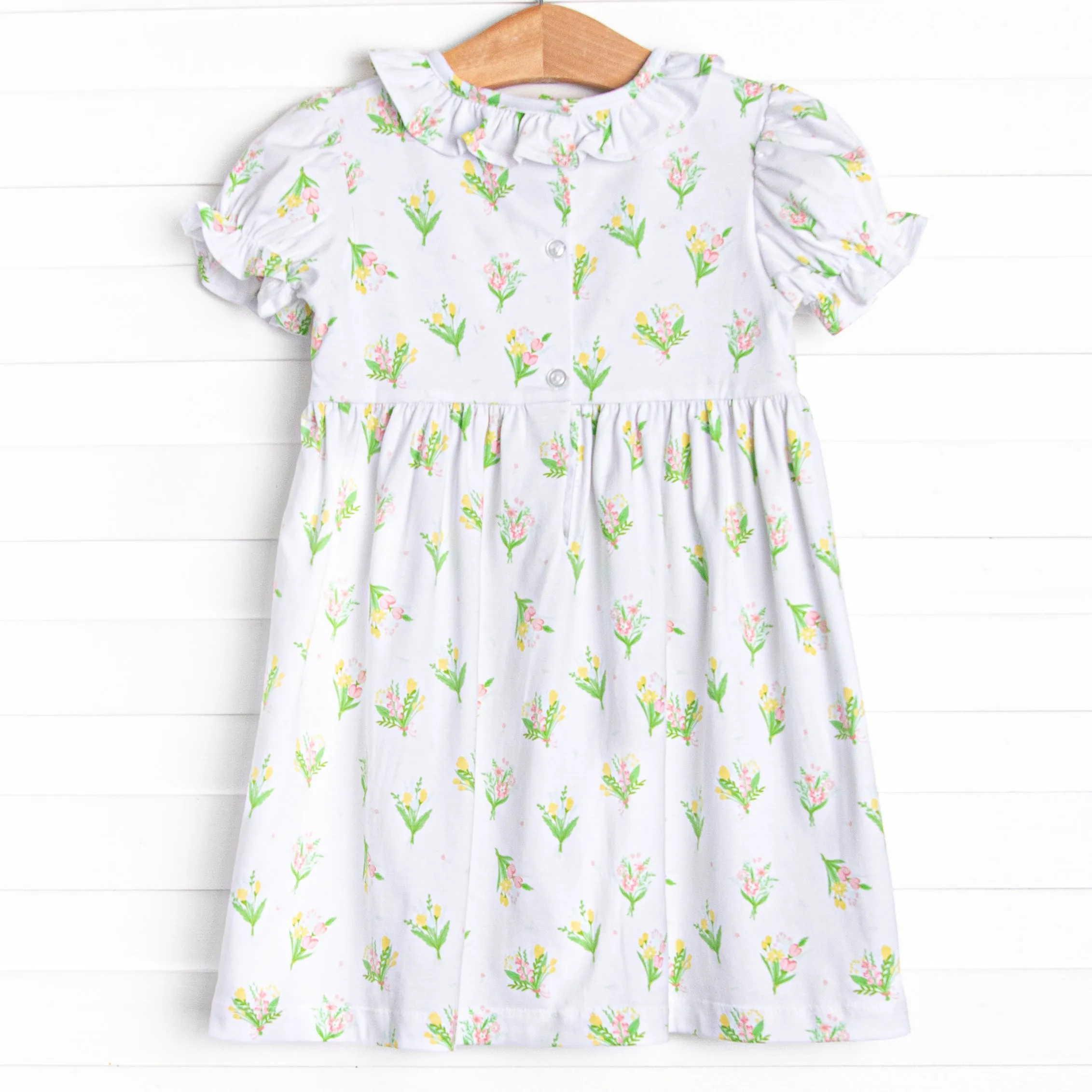 Springtime Bundles Smocked Dress, Pink