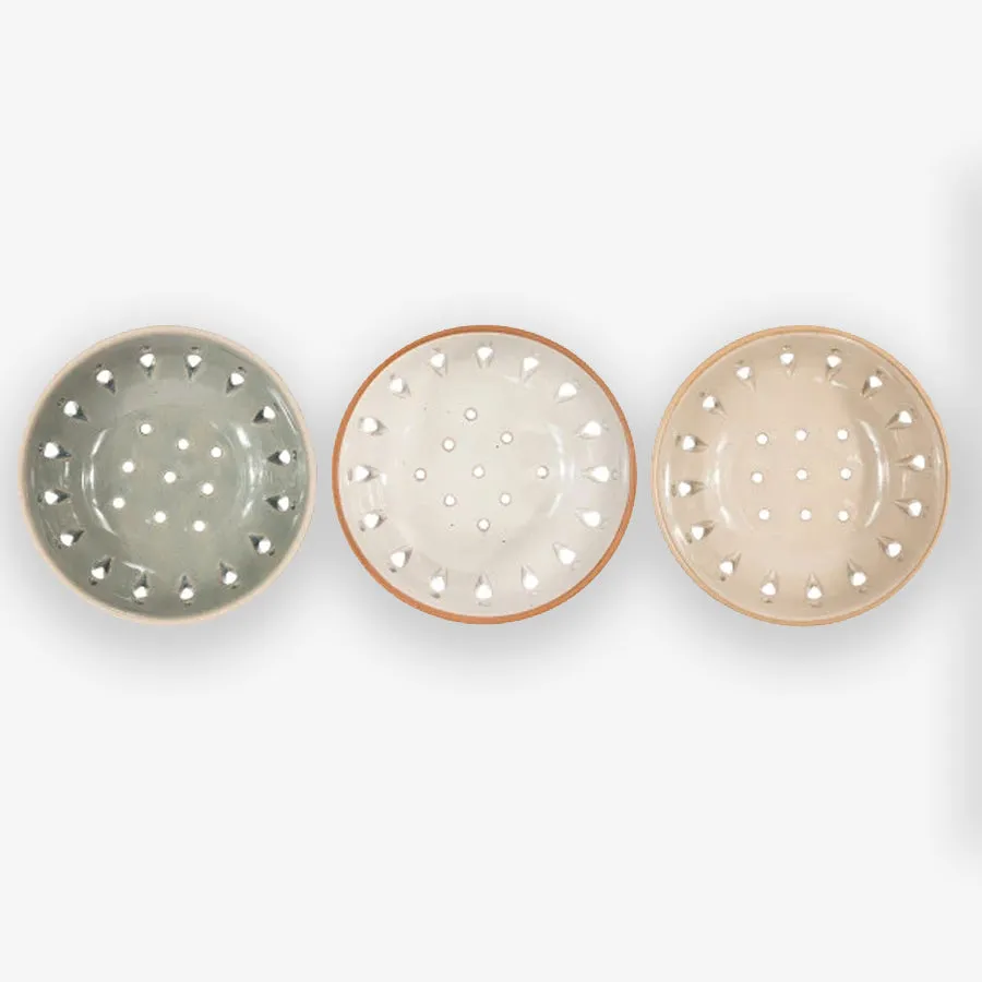 Stoneware Berry Bowl (Green)