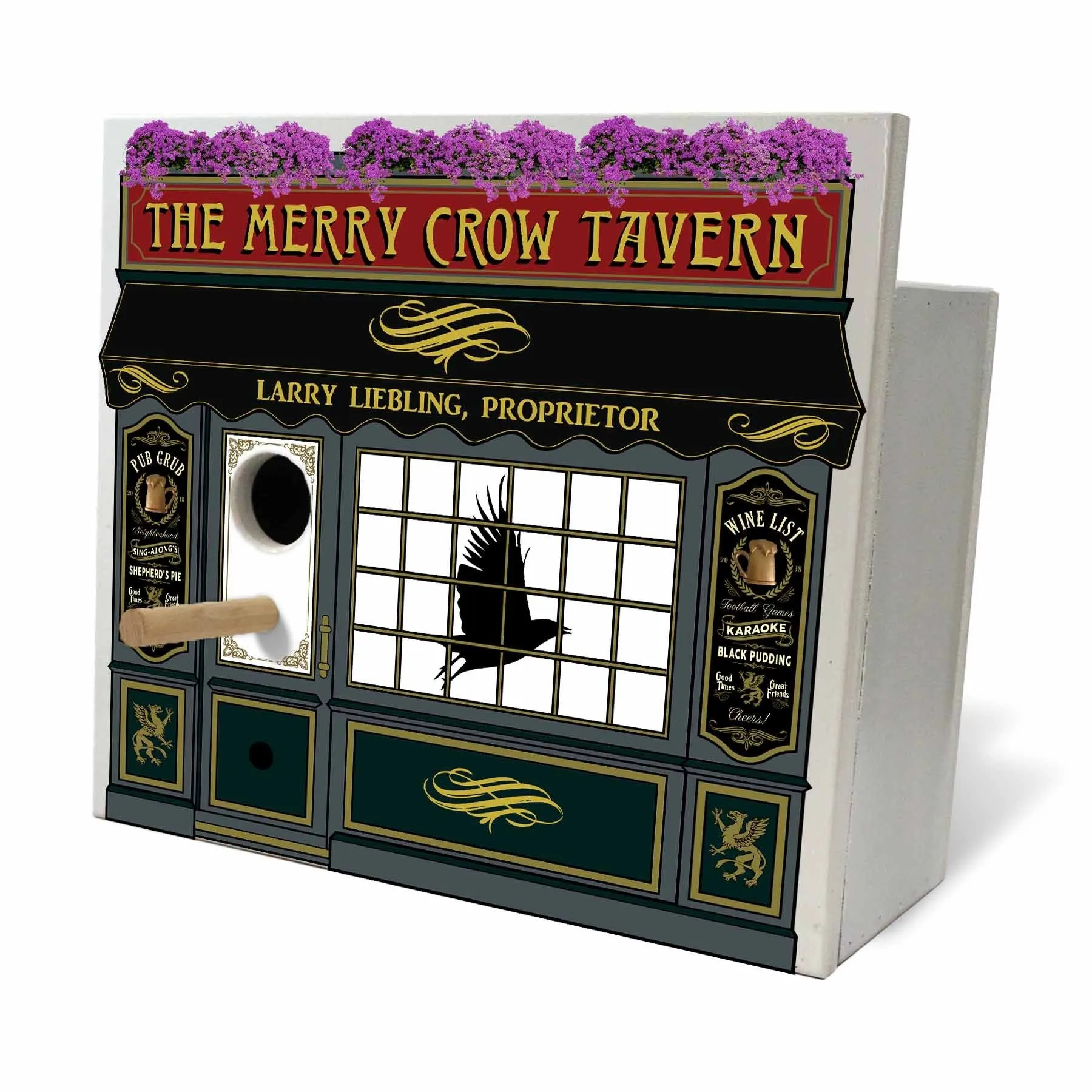 Tavern Birdhouse - Personalized
