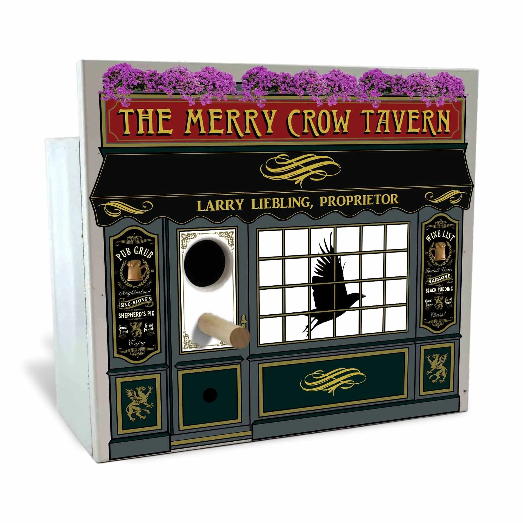 Tavern Birdhouse - Personalized