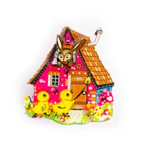 The Little Easter House Brooch by Rosie Rose Parker