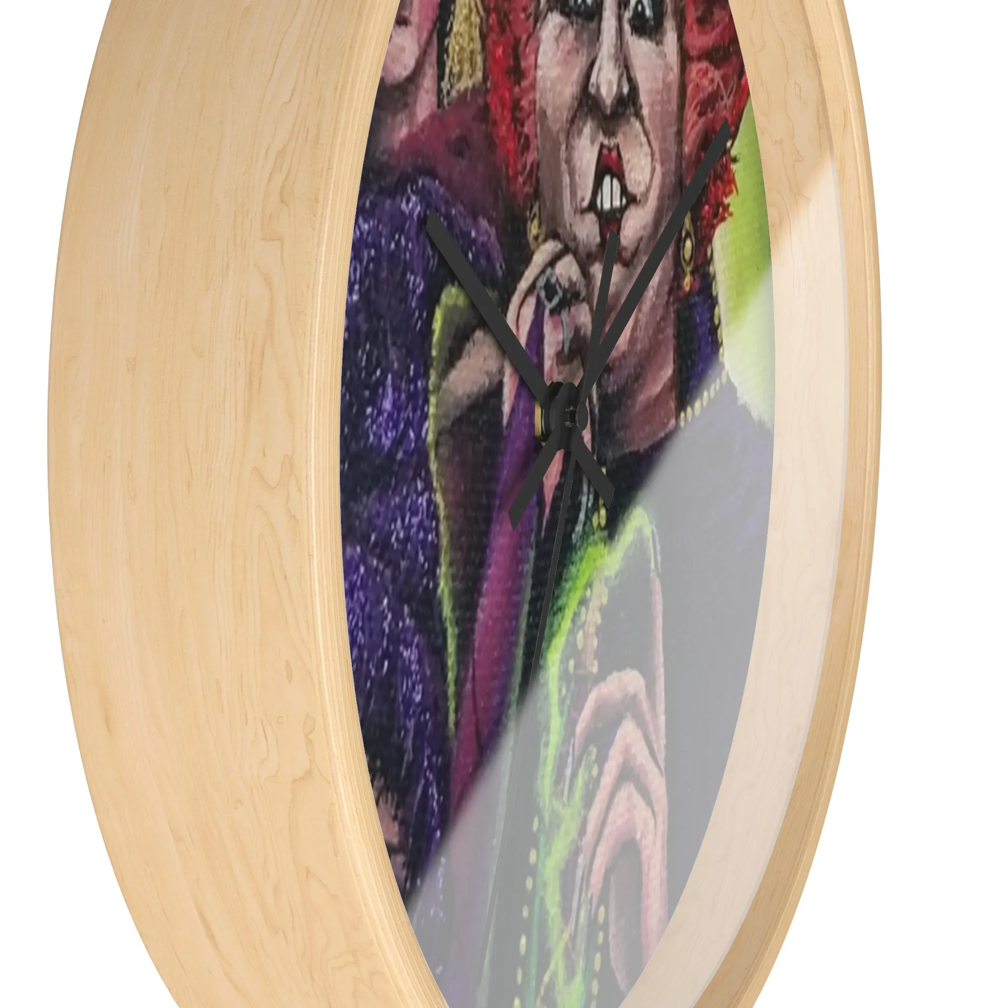 Tis Time! Hocus Pocus Wall Clock
