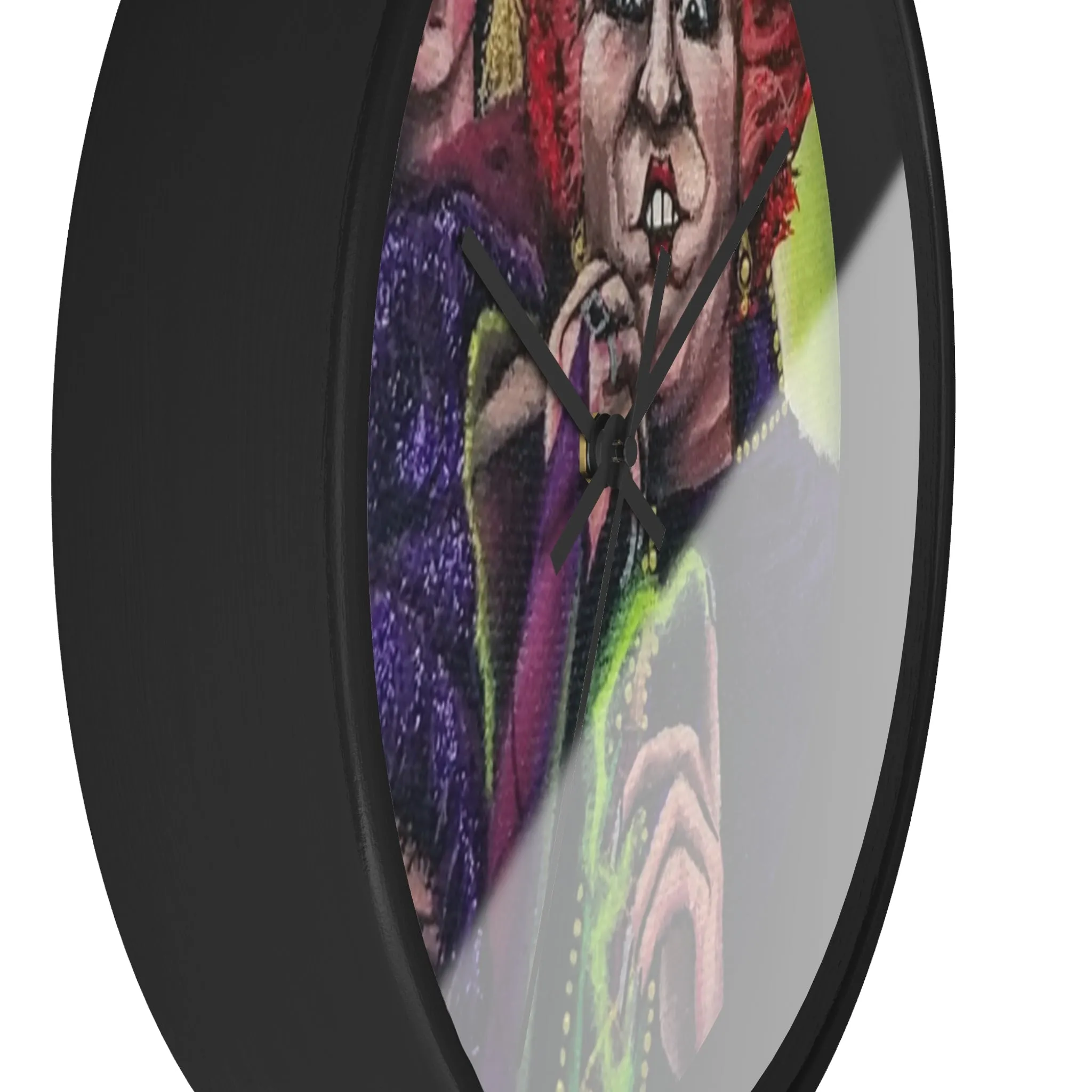 Tis Time! Hocus Pocus Wall Clock