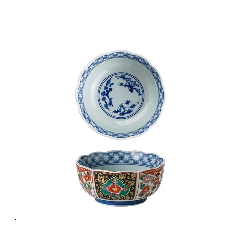 Traditional Arita Yaki-Japanese Porcelain Bowl