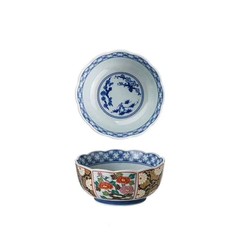 Traditional Arita Yaki-Japanese Porcelain Bowl