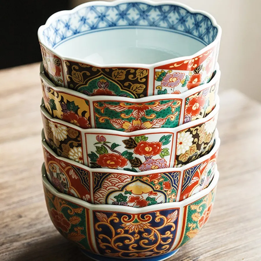 Traditional Arita Yaki-Japanese Porcelain Bowl