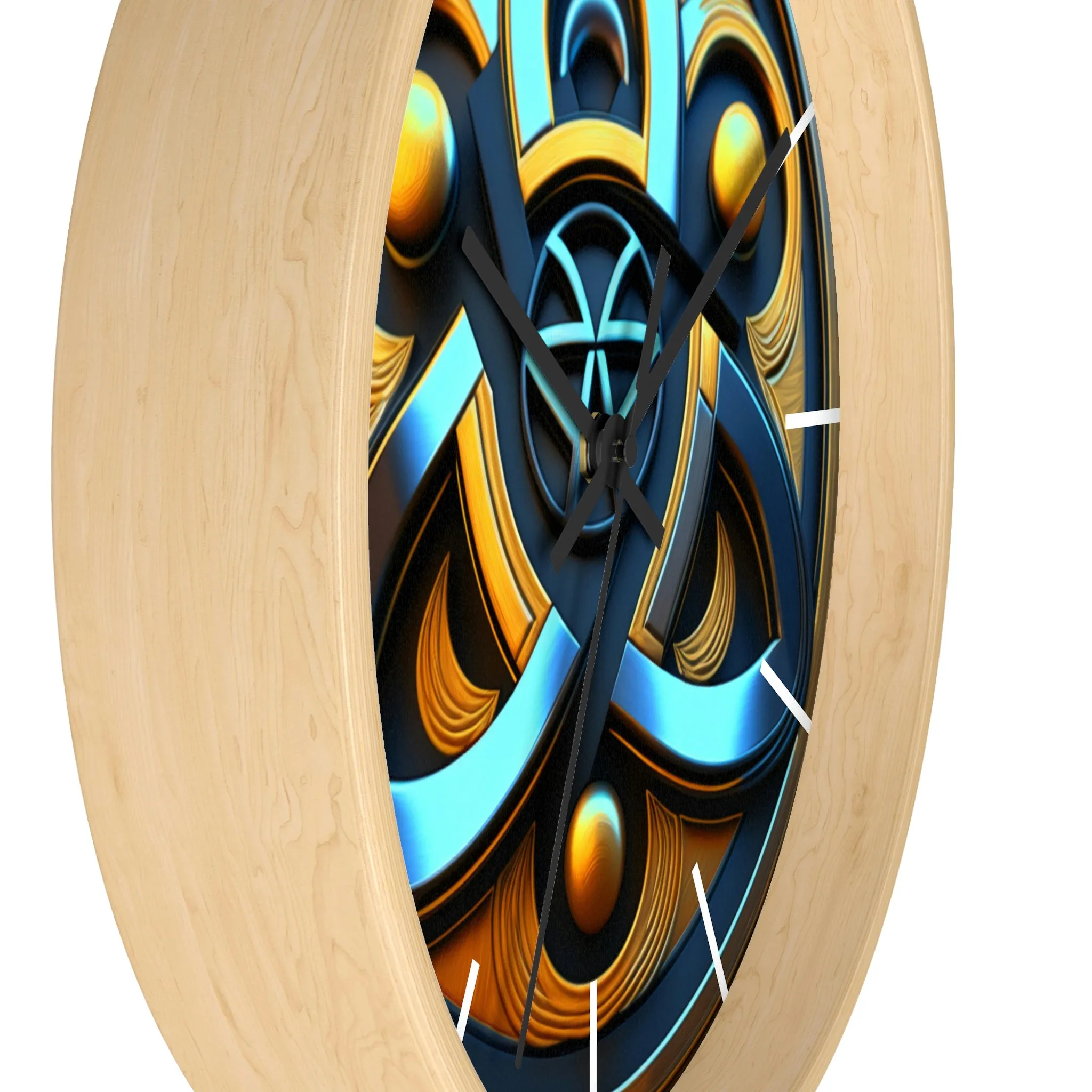 Trinity Wall Clock #1 w/ lines
