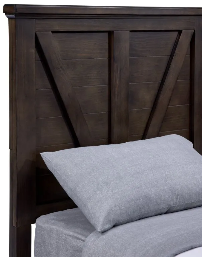 Twain Twin Bed - River Rock