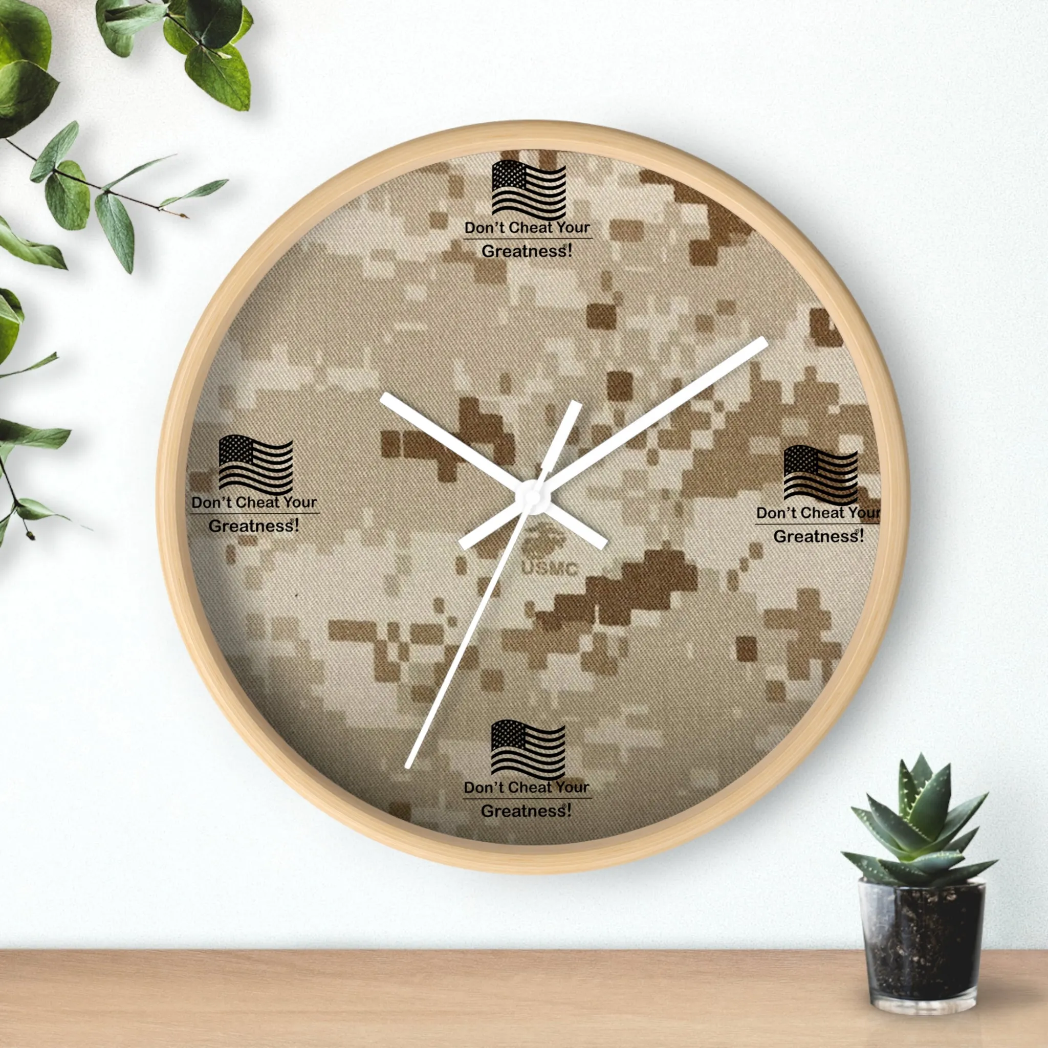 Veteran's Wall clock
