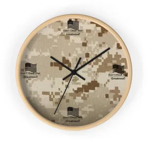 Veteran's Wall clock