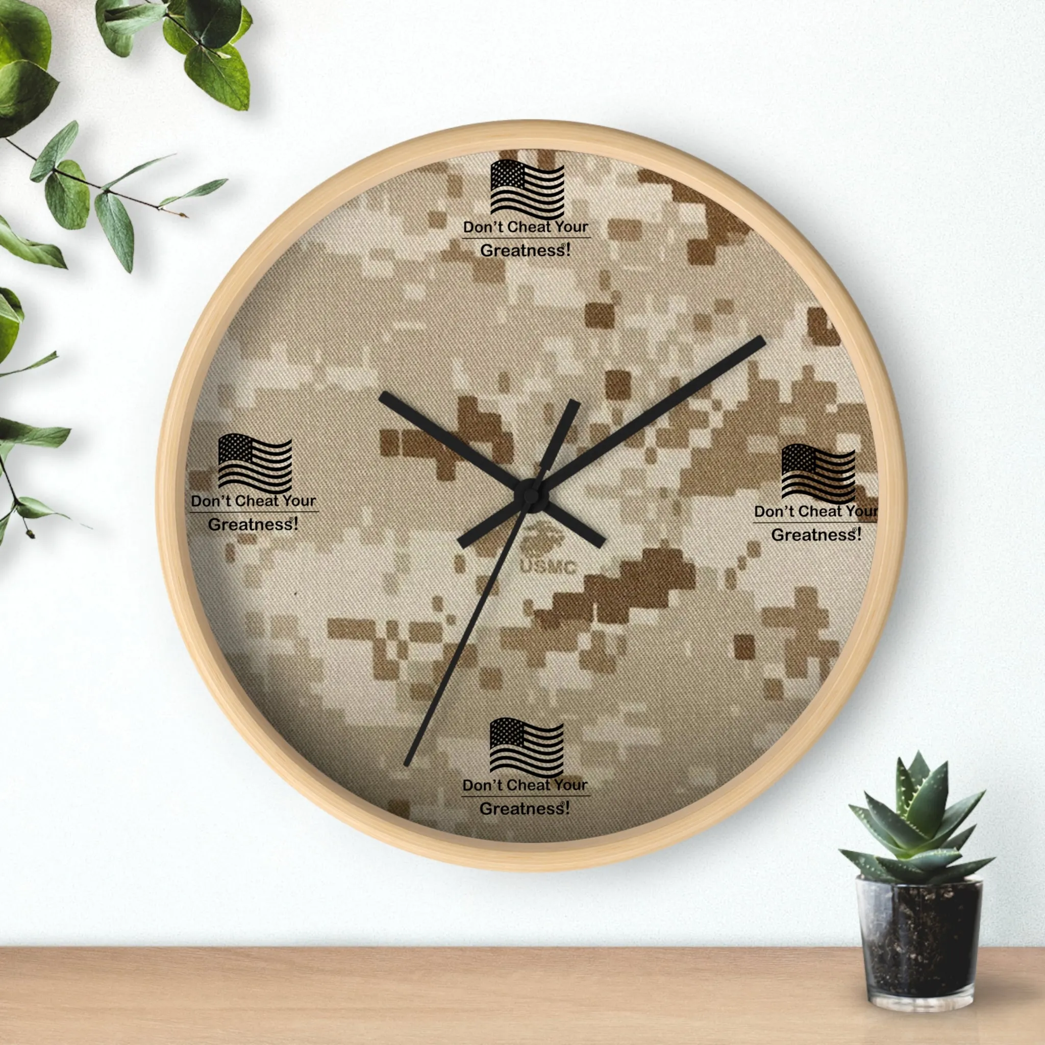 Veteran's Wall clock