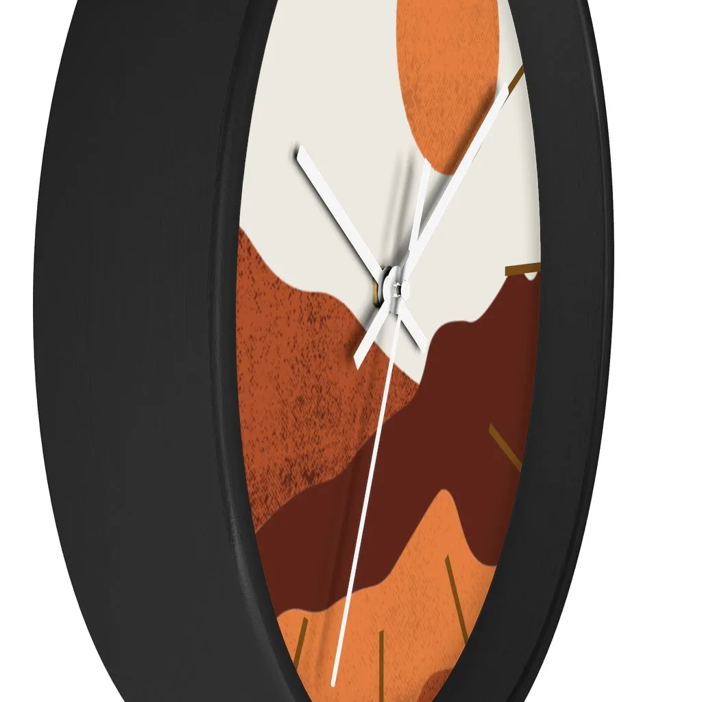 Wall Clock, Clocks, Midwest, Desert Theme, Wooden Clock, Time, Wall Decor