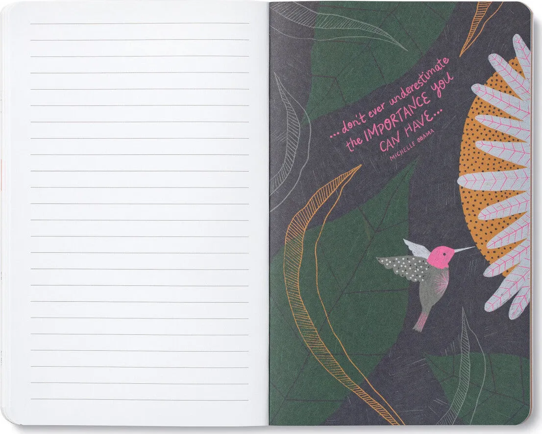 We Can Begin By Doing Small Things Write Now Journal