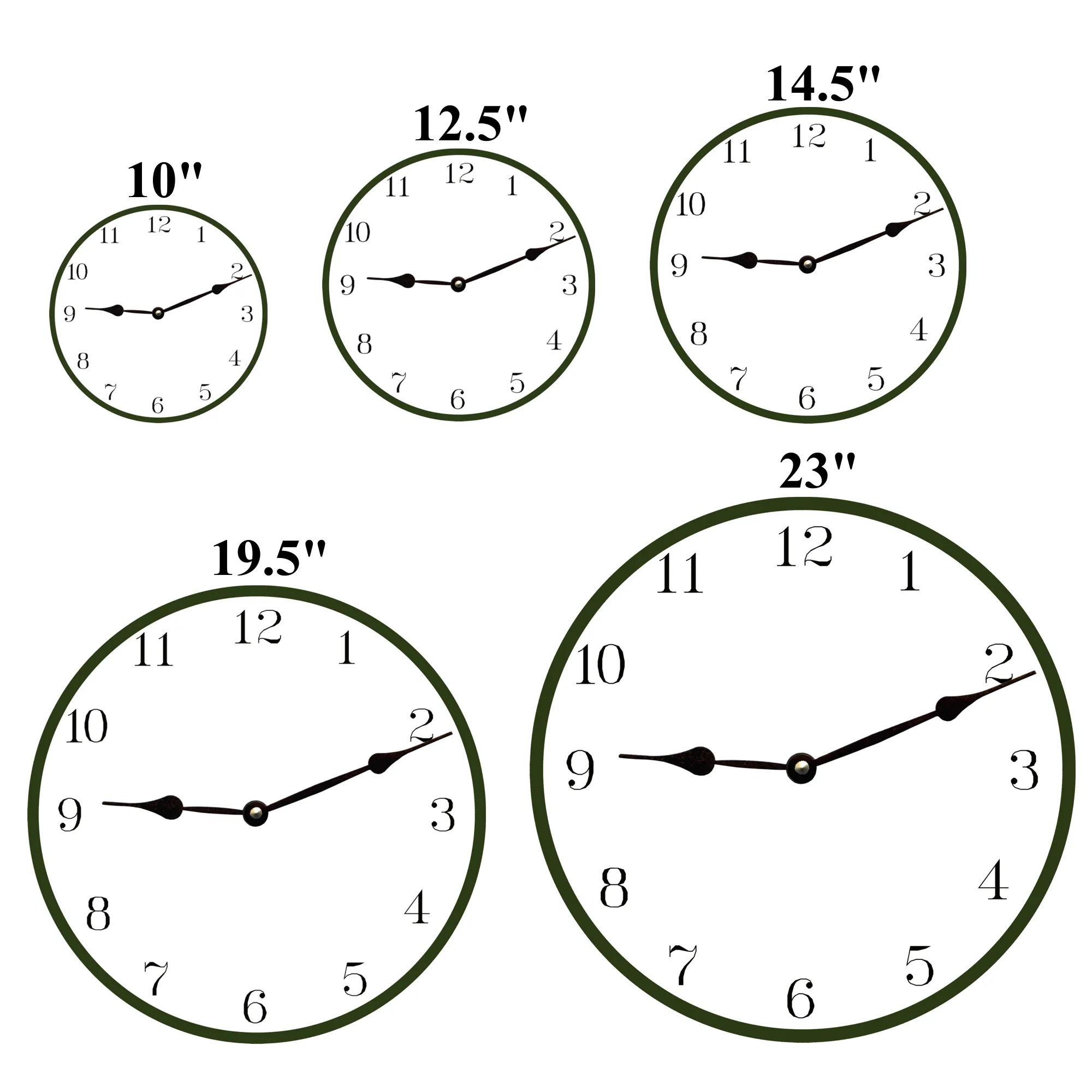 White Baby Clock with Moon and Custom Name- Beautiful and Unique