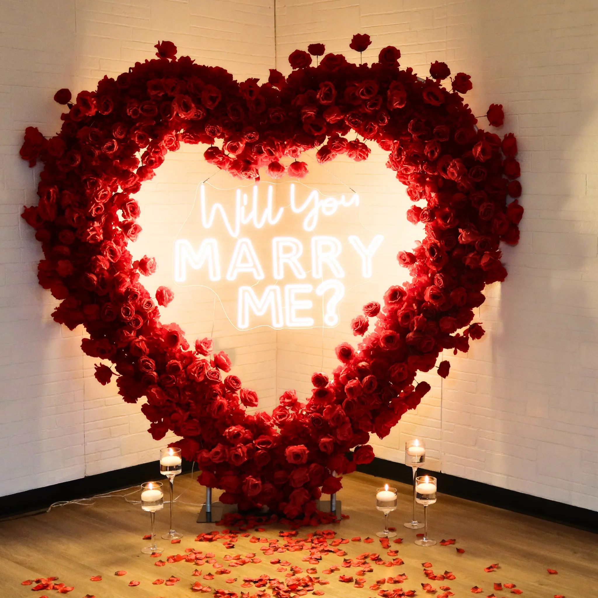 Will You Marry Me Neon Sign